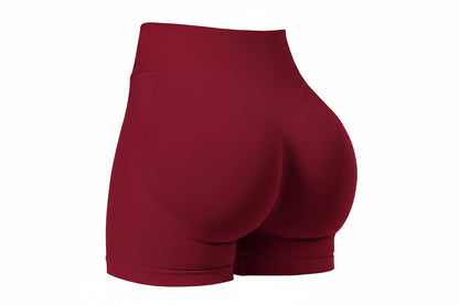 Seamless Shorts for Women, Invisible Scrunch Butt Lifting Gym Booty Biker Shorts, Breathable Comfortable High Stretch Skinny Shorts, Gym Shorts, Ladies Sportswear for Indoor Outdoor Wear, Athletic Shorts