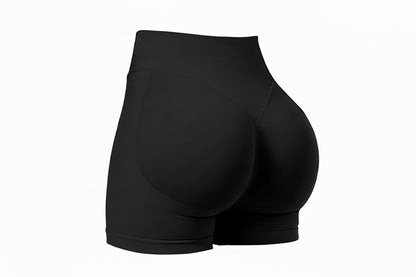 Seamless Shorts for Women, Invisible Scrunch Butt Lifting Gym Booty Biker Shorts, Breathable Comfortable High Stretch Skinny Shorts, Gym Shorts, Ladies Sportswear for Indoor Outdoor Wear, Athletic Shorts