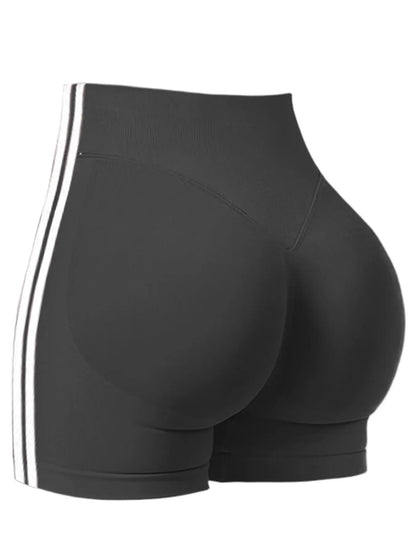 Seamless Shorts for Women, Invisible Scrunch Butt Lifting Gym Booty Biker Shorts, Breathable Comfortable High Stretch Skinny Shorts, Gym Shorts, Ladies Sportswear for Indoor Outdoor Wear, Athletic Shorts