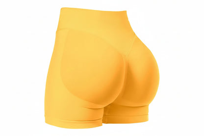 Seamless Shorts for Women, Invisible Scrunch Butt Lifting Gym Booty Biker Shorts, Breathable Comfortable High Stretch Skinny Shorts, Gym Shorts, Ladies Sportswear for Indoor Outdoor Wear, Athletic Shorts